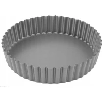 Abbildung von Patisse Quiche hohe Form mit herausnehmbarem Boden 25cm SILVER TOP