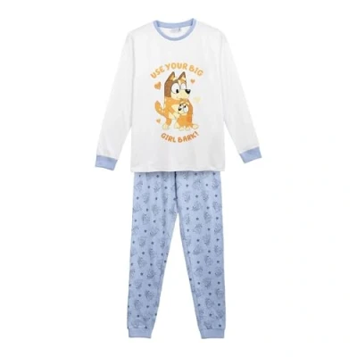 Abbildung von CERDÁ LIFE&#039;S LITTLE MOMENTS Unisex Pijama Largo Single Jersey Bluey Pyjamaset, blau, S