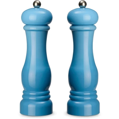 Abbildung von ECHTWERK Salz /Pfeffermühle manuell, (2 Stück), hochwertiges ABS Kunststoff, Keramikmahlwerk, Ideal für Gewürze, 21 cm