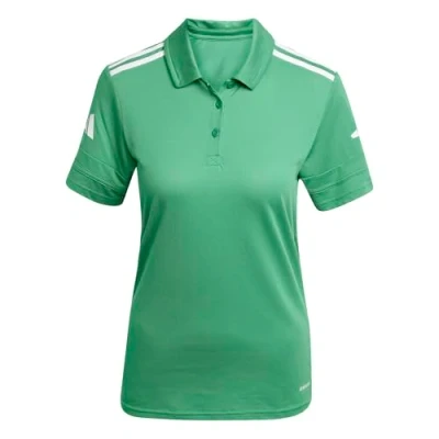 Abbildung von adidas Damen SQUADRA25 Cotton Polo, Team Green/White, XL