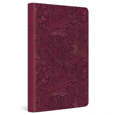 Abbildung von Holy Bible: English Standard Version, Raspberry, Floral Design, Trutone, Thinline Value Edition