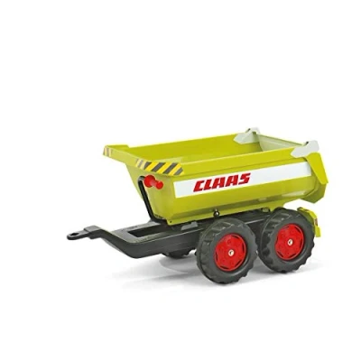 Abbildung von rolly toys® Kinderfahrzeug Anhänger Halfpipe CLAAS, für Trettraktoren
