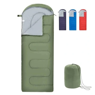 Abbildung von Underwood Aggregator Schlafsäcke für Erwachsene und Kinder Ultraleichter Schlafsack 3Saison kaltes Wetter,kompaktes Rucksack Camping Mädchen Jungen, leichte