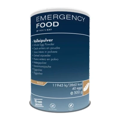 Abbildung von Katadyn Emergency Food Volleipulver, vegetarisch, Notvorrat beim Campen, Trekking, etc. Stärkend und nährend. 1 x 1,2l Dose