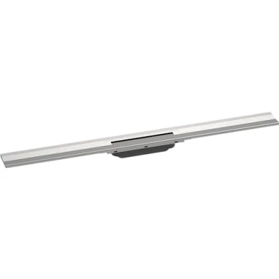 Abbildung von hansgrohe RainDrain Flex Fliesen Brausegarnitur 900 mm für Wandmontage/kürzbar gebürstet Rost