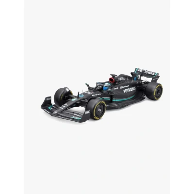Abbildung von Bburago Mercedes W14 F1 Rennauto 2023 Russell 1:24