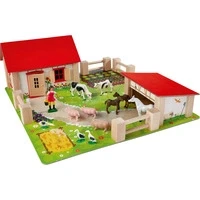 Abbildung von Eichhorn Spielwelt Bauernhof klein, Made in Europe