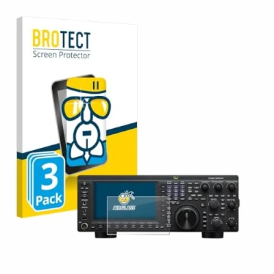 Abbildung von BROTECT Schutzglas für Kenwood TS 890S (3 Stück) Schutzfolie Panzer Folie Glas [Extrem Kratzfest 9H, Anti Fingerprint, Ultra Transparent]