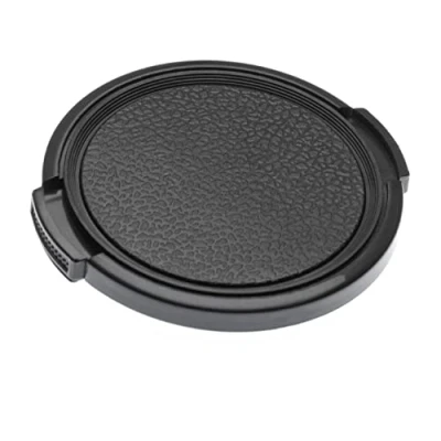 Abbildung von vhbw Objektivdeckel 55 mm kompatibel mit Sony E T* 16 70 F4 ZA OSS Vario Tessar (SEL 1670Z) Kamera Kunststoff, Schwarz, Seitengriff