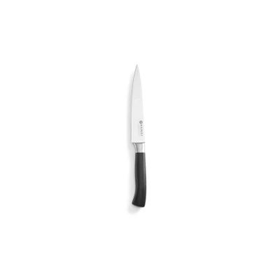Abbildung von HENDI Küchenmesser 15 cm Edelstahl Klinge Stärke: 2 mm mit Kunststoff Griff Profi Line Messer Gesamtlänge: 26,5 , Gastro Schälmesser