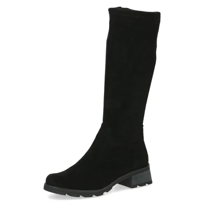 Abbildung von Caprice Plateaustiefel, Damen, Größe: 37, Black stretch Schuhe