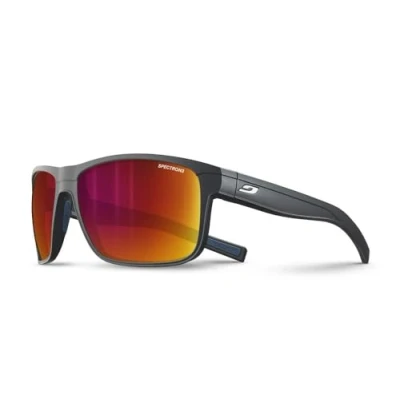 Abbildung von JULBO Unisex Renegade Sunglasses, Schwarz Matt/Blau, One Size