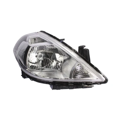 Abbildung von ABAKUS 115 1116R LDEM1 Scheinwerfer rechts H4, PY21W, W5W glasklar P43t, BAU15s NISSAN: Tiida Schrägheck