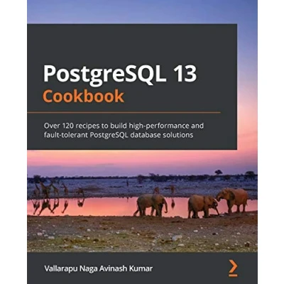 Abbildung von PostgreSQL 13 Cookbook: Over 120 recipes to build high performance and fault tolerant database solutions