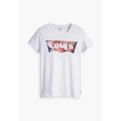 Abbildung von Levi&#039;s Tshirt print, Damen, Größe: XS, White