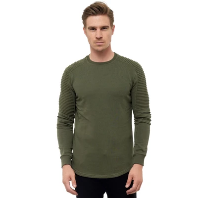Abbildung von Rusty Neal Sweatshirt, mit geripptem Ärmeldesign
