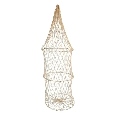 Abbildung von Fischernetz Deko Reuse Dekofischernetz Dekonetz Meer maritim Dekoreuse 50 cm