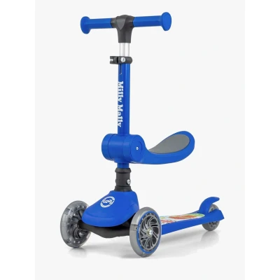 Abbildung von Milly Mally Fuzzy Tretroller, Blau