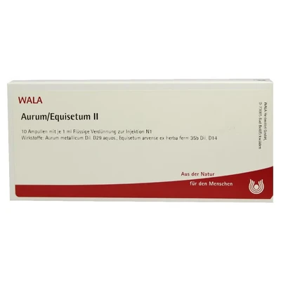 Abbildung von Aurum/equisetum II Ampullen 10X1 ml