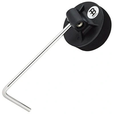 Abbildung von Meinl Percussion Bassbox Beater Zubehör L förmiger weicher Schaumgummi Schlägel für Fußpedale Schaumgummi, Schwarz (BBB2)