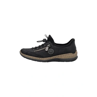 Abbildung von Rieker Basse Sneaker low, Damen, Größe: 38, Noir Schuhe
