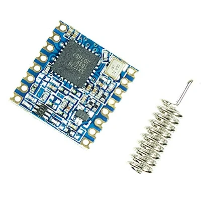 Abbildung von Paradisetronic.com 868MHz SX1276 LoRa Breakout Board mit Antenne, Long Range Funkmodul für z.B. Arduino und Raspberry Pi