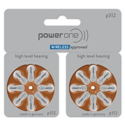 Abbildung von 60Stück +20 VARTA Power One Typ 312MF Hörgerätebatterie Big Comfort Pack