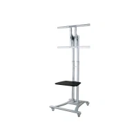 Abbildung von Neomounts Mobiler Flachbild Ständer, 50 kg, 68,6 cm (27), 177,8 (70), 200 x mm, 600 450 1100 1800 mm