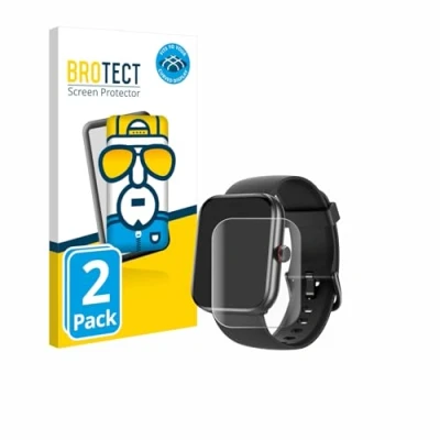Abbildung von BROTECT 2 Stück Full Cover Schutzfolie für Enomir IDW20 1.91&quot; Screen Displayschutz Folie [3D Curved, Anti Fingerprint, Kristall Klar]