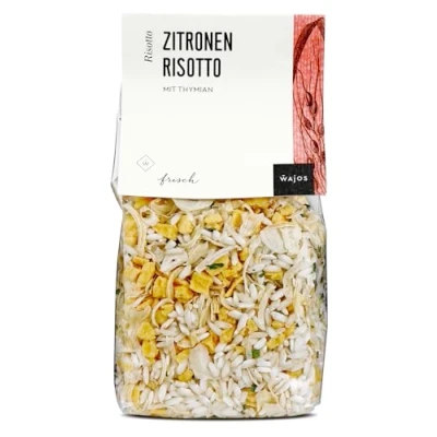 Abbildung von Wajos Zitronen Risotto, 300g: Risotto Mischung mit Carnaroli Reis, Zitrone und Thymian, für Liebhaber