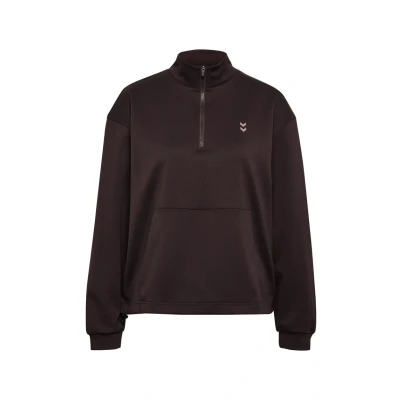 Abbildung von Hummel YOGA SOFT HALF Sweatshirt, Damen, Größe: Large, Fudge