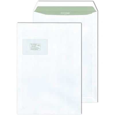 Abbildung von MAILmedia Envirelope® Versandtaschen DIN C4 recycling hochweiß