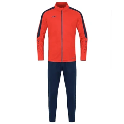 Abbildung von JAKO Kinder Trainingsanzug Polyester Power, Flame/Marine, 164