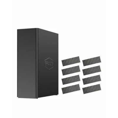 Abbildung von TERRAMASTER F8 SSD NAS Storage 8Bay All Server N95 QuadCore CPU, 8GB DDR5 RAM, 10GbE Port, Handtellergroßer Leistungsstarker Network Attached (Diskless)