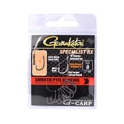 Abbildung von Gamakatsu Karpfenhaken, G Carp Specialist RX Gr. 4 Karpfenhaken