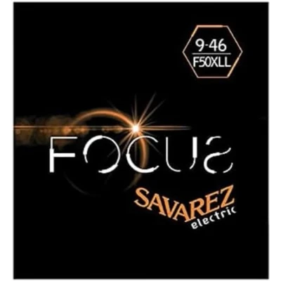 Abbildung von Savarez E Gitarre Saiten Focus Stainless Steel Satz Mixed .009 .046 F50XLL