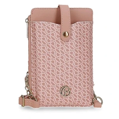 Abbildung von Pepe Jeans Megan Kleine Umhängetasche Rosa 9,5 x 16,5 cm Kunstleder, Rosa, Talla única,