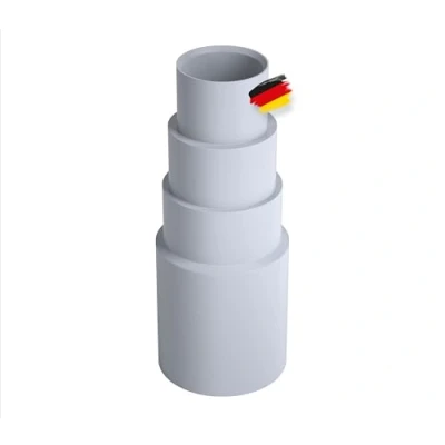 Abbildung von BAUHELD® Staubsauger Schlauch Aufsatz [Made in Germany] Adapter für Düse aus stabilem PVC Gummi [5 Stück] Passend Makita Bosch Kärcher Einhell Festool Eibenstock Hellgrau