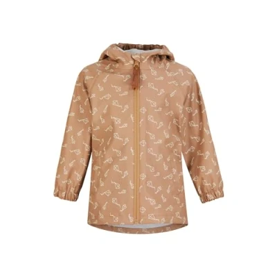 Abbildung von Sterntaler Jungen Regenjacke ungefüttert Drachen, lehmbraun, 74