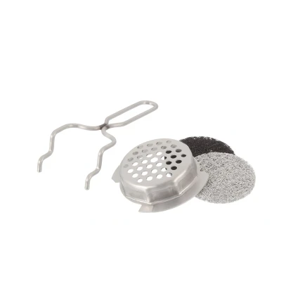 Abbildung von Bosch Siemens HEZ329000 00174276 Mechanischer Filter filtertopf mit 2 drahtfilter (1X beschichtet)