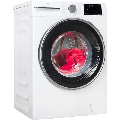 Abbildung von BEKO Waschmaschine, b300, B3WFU58415W1, 8 kg, 1400 U/min, SteamCure 99% allergenfrei