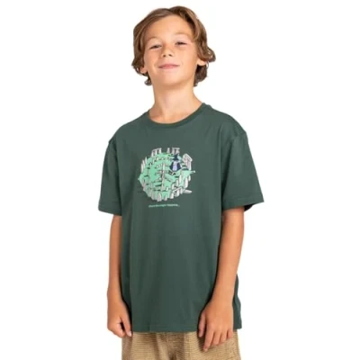Abbildung von Element Tshirt print für Kinder, Größe: 128, Grt
