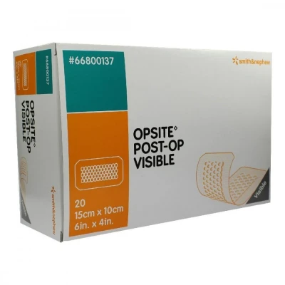 Abbildung von Opsite Post op Visible 10x15 cm Verband 20 St