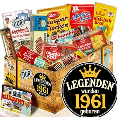 Abbildung von Keksgeschenk Box/DDR Set/Legenden 1961/1961 Geschenk Geschenke