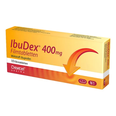 Abbildung von IbuDex 400 mg 10 St