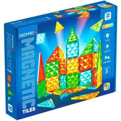 Abbildung von Geomag Gems Bausatz 32 Teile