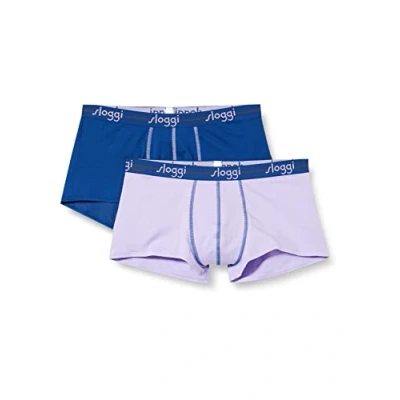 Abbildung von Sloggi Herren Start Hipster C2P Box, Lilac Dark Combination, 4