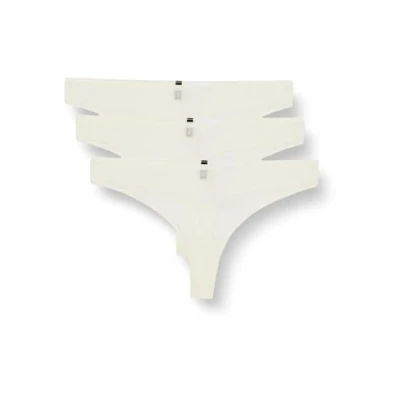 Abbildung von BOSS Damen 3p Thong Micro String, Open White119, S EU