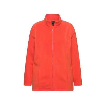 Abbildung von Ulla Popken Sweatjacke Fleecejacke Baukastensystem Innenjacke Stehkragen
