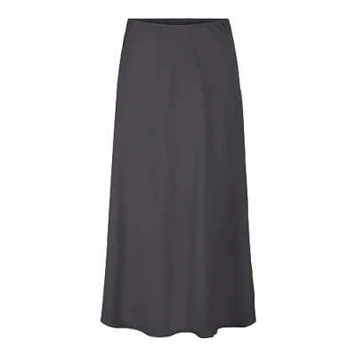 Abbildung von Pieces HIGH Waist Maxirock, Damen, Größe: Medium, Magnet